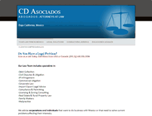 Tablet Screenshot of cdasociados.com